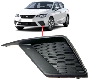 LEFT FRONT BUMPER LOWER GRILLE FOR SEAT IBIZA 2017-2020 FR MODEL - Picture 1 of 6