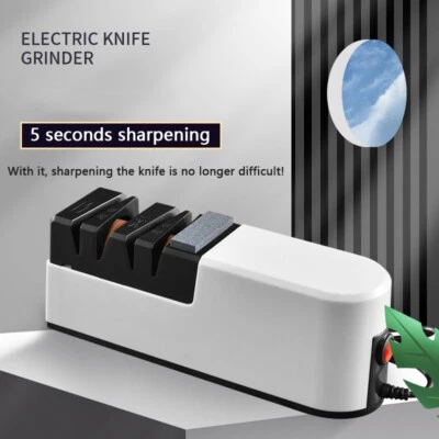 Electric Knife Sharpener Honer Sharpening Kitchen Knives Scissors Screwdrivers - Image 1 of 4
