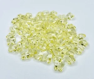 5754 Swarovski Elements Crystal 5mm Jonquil Faceted Butterfly Beads 75 Pc Lot - Picture 1 of 1