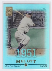2004 Topps Tribute Hall of Fame - Mel Ott #43 - Picture 1 of 1