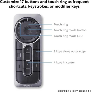 Wacom ExpressKey Remote Control for Cintiq / Intuos Pro Express - Bild 1 von 15