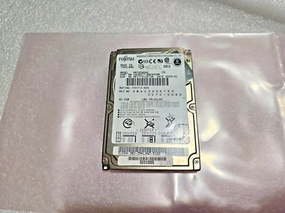 Fujitsu MHT2040AS 40GB 5400 RPM IDE 2.5" HDD, Tested and Wiped - Image 1 of 2