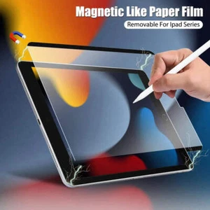 Paper Magnetic Like Screen Protector For Ipad 9 8 7 6 5 9th Generation 10 Ipad P - Picture 1 of 21