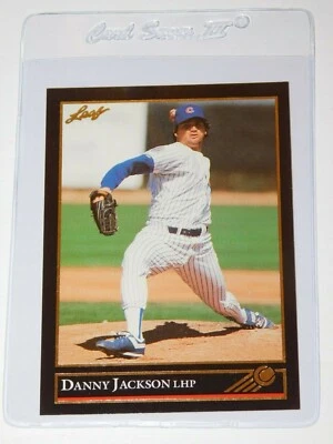 1992 LEAF GOLD DANNY JACKSON CARD #381 - Image 1 of 2