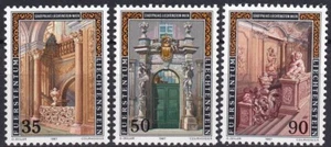 Liechtenstein 1987 Yvert 866/68 Architectural elements MNH VF - Picture 1 of 1