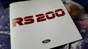 Ford RS200 Brochure Reprint - Softback - 18pgs - Picture 1 of 12
