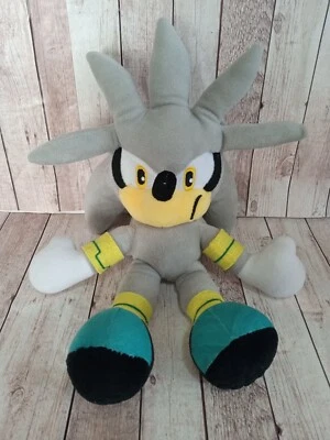 Juguete de peluche Sonic The Hedgehog 10" plateado The Hedgehog Foto 1 de 4