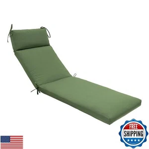 QILLOWAY Outdoor Chaise Lounge Cushion,All Weather High-Density Foam Recliner - Picture 1 of 5