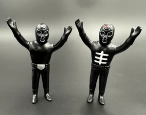 Unifive Kamen Rider Shocker Combatman x2 Mini Sofubi Collection  Soft Vinyl - Picture 1 of 4