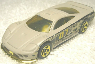 Hot Wheels Saleen S7 2001 gris 1:64 diecast 3" coche de carreras #07 - bonito Foto 1 de 4