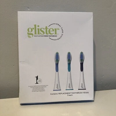 Cabezales de repuesto para cepillo de dientes eléctrico multiacción Glister Foto 1 de 2