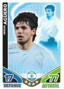 Topps Match Attax World Cup 2010 No 14 Sergio Aguero Argentina - Picture 1 of 2