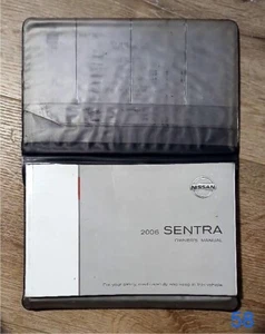 Nissan Sentra - 2006 - Owner's Manual Book With Cover - Foto 1 di 2