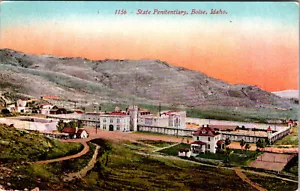 BOISE, IDAHO - PRISIÓN PENITENCIARIA ESTATAL - POSTAL ANTIGUA - Imagen 1 de 2