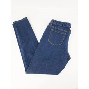 ARIZONA JEANS Girls Jean Jeggings Adjustable Waist Dark Wash Size 16 ½ Plus - Picture 1 of 11