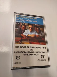 THE GEORGE SHEARING TRIO - BREAKING OUT - CASSETTE TAPE LIKE NEW  - Picture 1 of 3