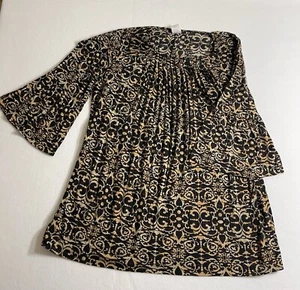 Just My Size  Bell Sleeve Pintuck Tunic 3X - Picture 1 of 7