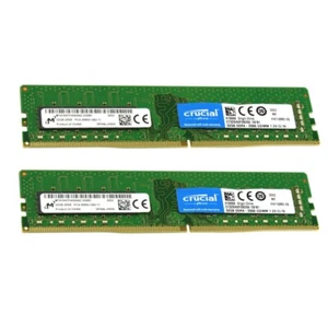 New Crucial 64GB (2X32GB) DDR4 2666MHz PC4-21300 UDIMM Memory Ram CT32G4DFD8266 - Picture 1 of 6