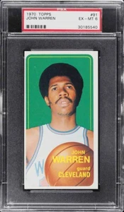 1970 TOPPS BASKETBALL JOHN WARREN #91 PSA 6 - Picture 1 of 2