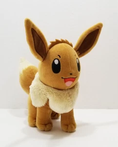 Pokemon Nintendo Eevee 8" Plush Toy Stuffed Animal Jazwares 2021 Standing - Picture 1 of 10