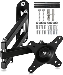 Suptek TV Wall Mount Swivel Tilt Rotation Full Motion Adjustable Articulating Mo - Picture 1 of 9