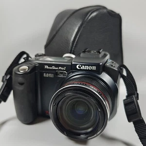 Canon PowerShot Pro1 8.0MP Digital Camera, Battery, Charger, Case - DUST IN LENS - Picture 1 of 23