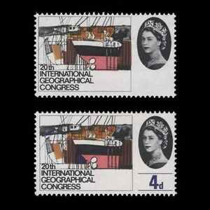 Great Britain 1964 (Variety) 4d IGC missing violet - Picture 1 of 1