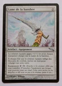 Banshee's Blade French Mtg MISPRINT Word "for" in addition to french word "pour" - Bild 1 von 3
