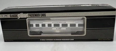 K-Line K-4601-20001C O Scale Extruded Aluminum Millennium Business Club Car NIB - Image 1 of 4