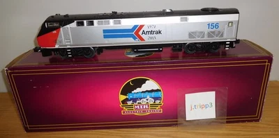 MTH 20-20303-1e Amtrak Genesis Diesel Engine #156 40th Anniversary O Scale Train - Image 1 of 4