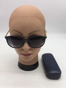 Chanel Trendige Sonnenbrille Damen schwarzes Gestell 57-17-137 graue Gläser - Bild 1 von 9