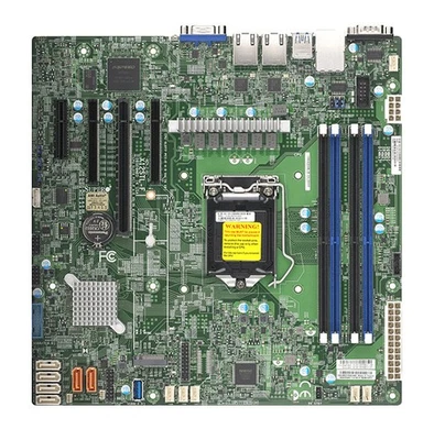 SuperMicro X12STL-F LGA1200 Intel C252 DDR4 MBD-X12STL-F-O Micro ATX Motherboard - Image 1 of 4