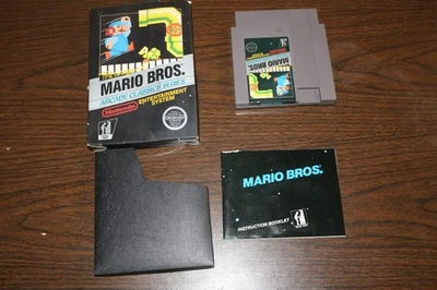Nes Nintendo Mario Bros Arcade Classics Complete In Box CIB Unpunched Hangtab - Image 1 of 4