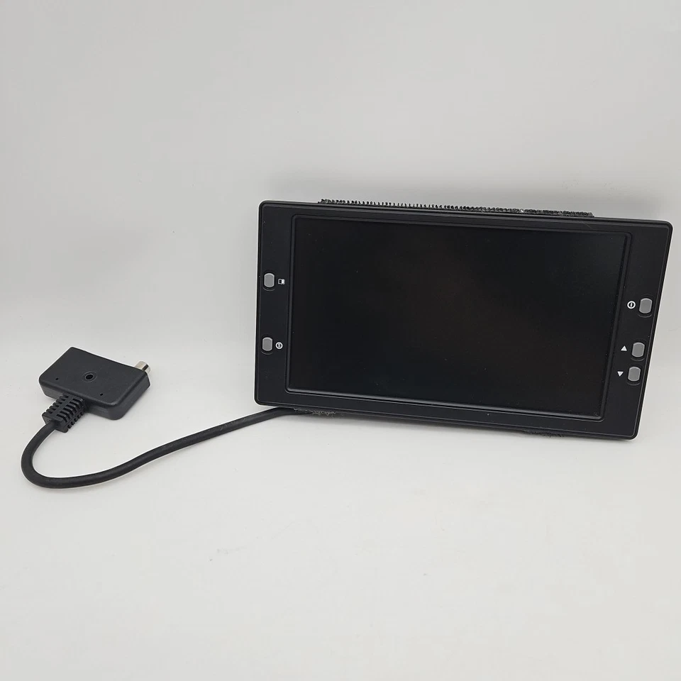 VariZoom 7" LCD On-Camera Video Monitor External Viewfinder w/ Cable - Image 1 of 4