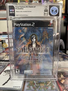 Final Fantasy XI: Chains of Promathia (Playstation 2) WATA 9.8 A+ New Sealed - Picture 1 of 2