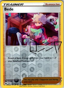 Holograma inverso Bede 124/159 SWSH: Crown Zenith Holo raro - casi nuevo - Imagen 1 de 2