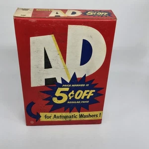 Vintage Colgate AD laundry Detergent Unopened See Description NOS - Picture 1 of 15