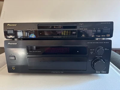 Pioneer VSX-D811S A/V Receiver And DV-45A DVD Player Analog 5.1 Surround 2002 - Image 1 of 4