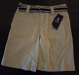 BRAND NEW Boys Size 5 Chaps Basic Sand Chino Shorts - Picture 1 of 3