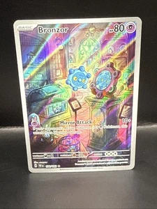 Pokémon Bronzor Illustration Rare 170/162 - SV05 Temporal Forces - Picture 1 of 4
