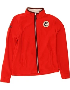 Chaqueta polar gráfica NAPAPIJRI para niños 11-12 años roja poliéster BZ14 - Imagen 1 de 4