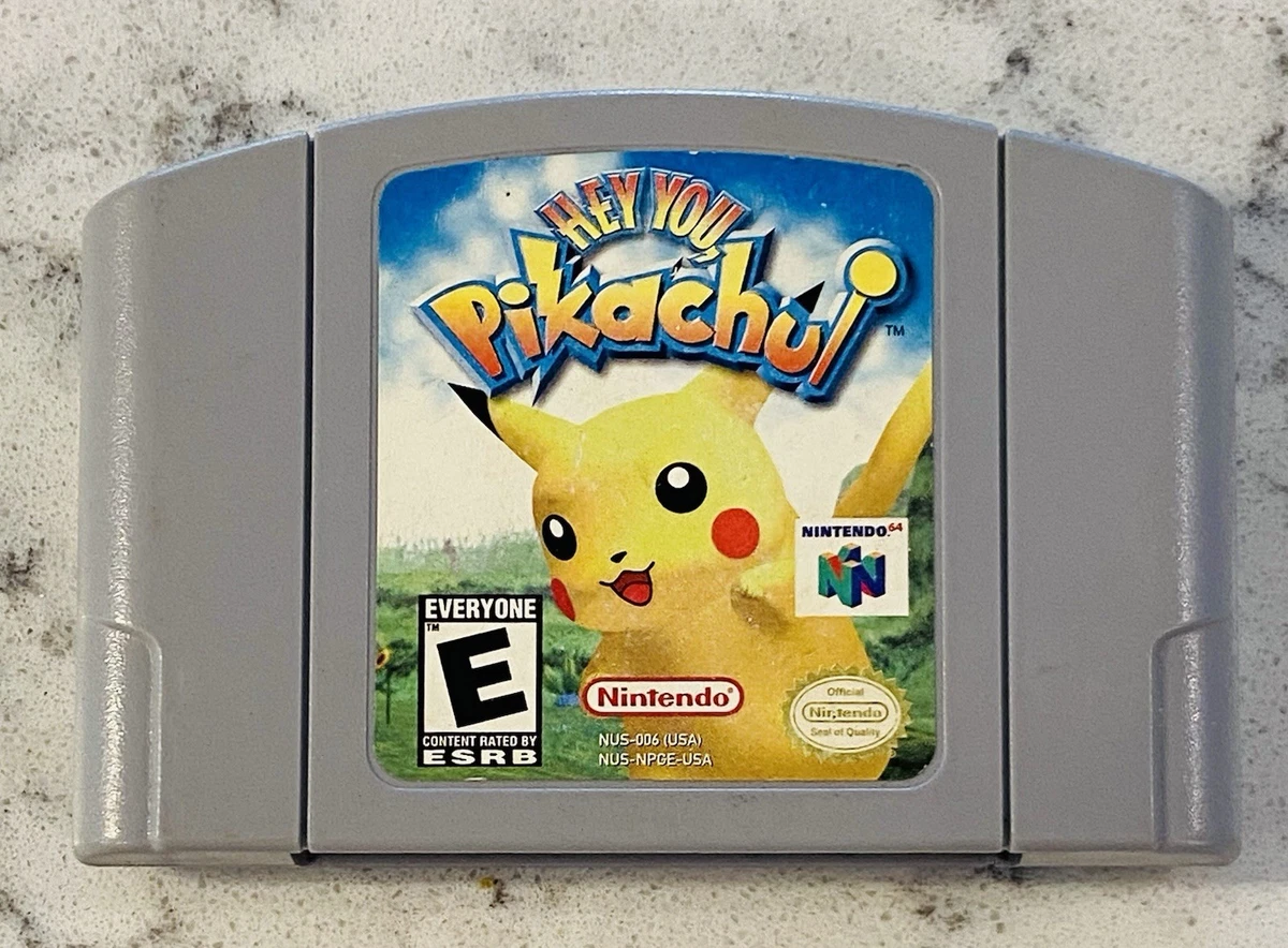Nintendo 64 Hey You, Pikachu! Video Games for sale | eBay