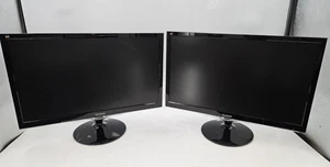 Pair of ViewSonic VX2452mh 24" LCD Monitors *Scratched Screens* Tested EB-18272 - Picture 1 of 12