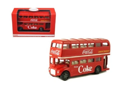 1960 Routemaster London Double Decker Bus Coca-Cola 1/60 by Motorcity Classics - Image 1 of 3