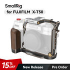 SmallRig “Retro” Cage w/ Wooden Handgrip , Handle Kit for FUJIFILM X-T50 Camera