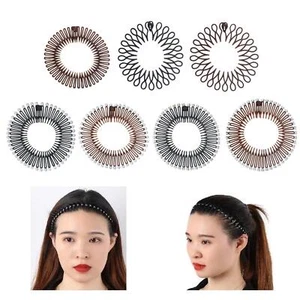 1/2x Flexi Combs Hair Band Zig Zag Headbands Head Grip Stretchy J6B3 - Picture 1 of 16