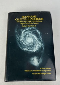 Burnham’s Celestial Handbook Volume One 1 Hardcover 1978 w/ DJ Enlarged Ver. VG+ - Picture 1 of 10