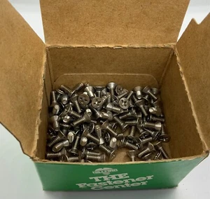Hillman 6-32 x 3/8" Flat Head Machine Screws Phillips Stainless Steel - Qty 100 - Picture 1 of 4