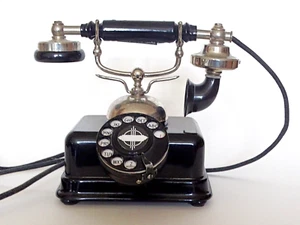 Unique 1930's Kjobenhavns Telefon Aktieselskab Rotary Telephone - Mint condition - Photo 1/19