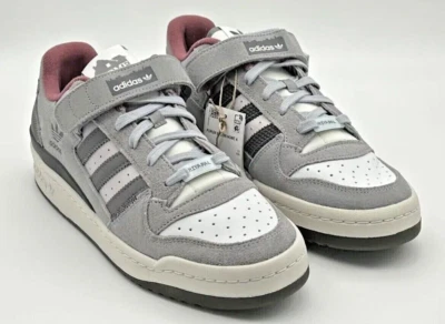 Adidas Originals Forum 84 Low Home Alone 2 Grey / White ID4328 Men's 9 1/2 - Image 1 of 4